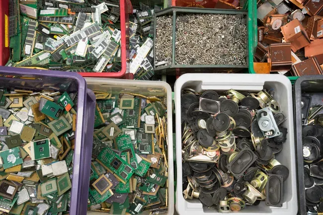 Mixed technological and manufacturing waste